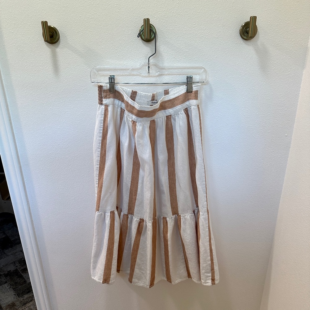 Madewell Linen Skirt